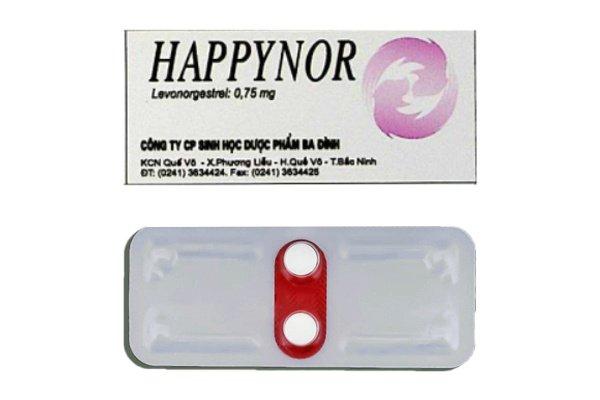 Thuốc tránh thai Happynor