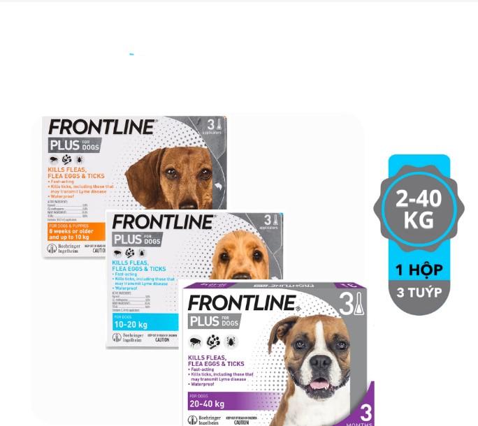 Thuốc trị ve chó Frontline Plus