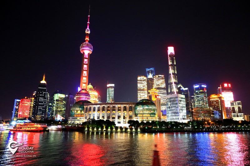 Vẻ đẹp của Thượng Hải về đêm