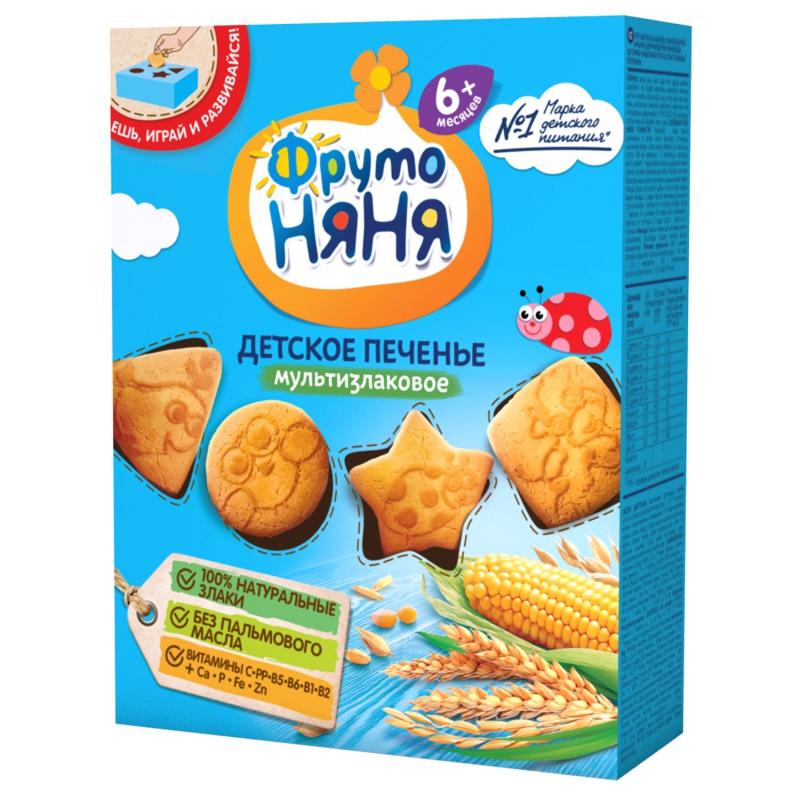 Bánh quy ăn dặm ngũ cốc Fruto Nyanya