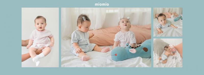Đồ sơ sinh Miomio có nhiều màu để mẹ lựa chọn