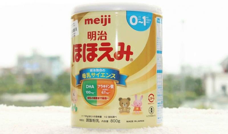 Thương hiệu sữa bột Meiji