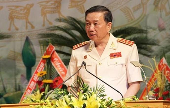 Thượng Tướng Tô Lâm , Bộ trưởng Bộ Công an