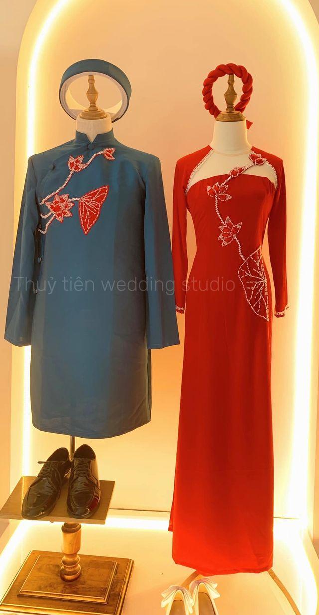 Thủy Tiên Wedding Studio thường xuyên cho ra đời các bộ áo dài cưới đẹp và chất lượng