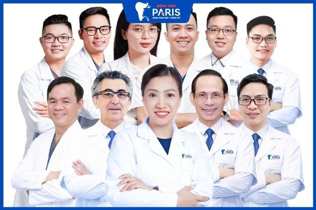 Đội ngũ bác sĩ của nha khoa Paris