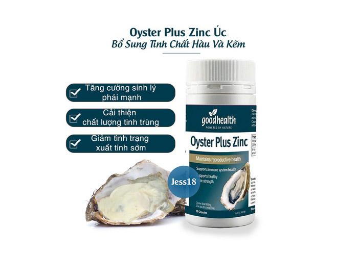 Tinh chất hàu New Zealand Good Health Oyster Plus