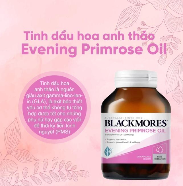 Tinh dầu anh thảo Blackmores Evening Primrose Oil