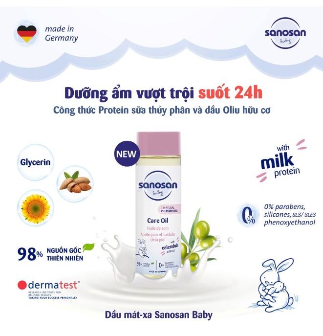 Dầu dưỡng Sanosan Baby Care Oil