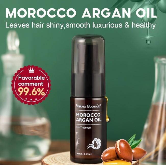 Tinh dầu dưỡng tóc Morocco Argan Vibrant Glamour 100% nguyên chất