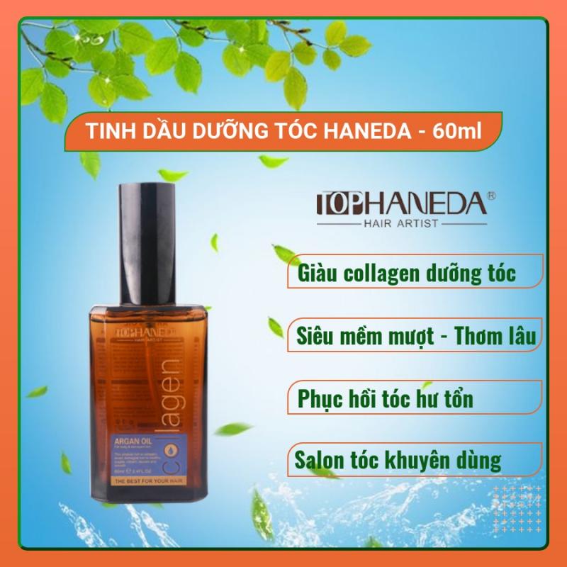 Tinh dầu dưỡng tóc Top Haneda Collagen Argan Oil