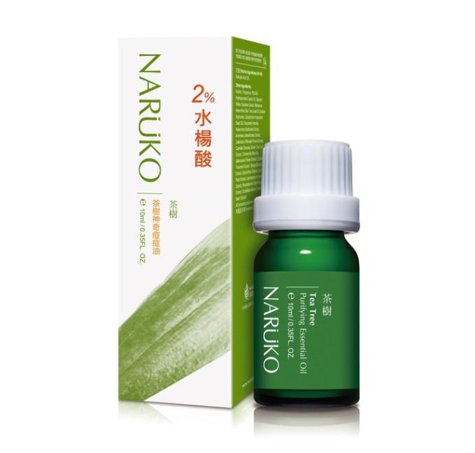 Tinh dầu ngăn ngừa, làm giảm mụn sưng tấy Naruko Tea Tree Purifying Essential Oil