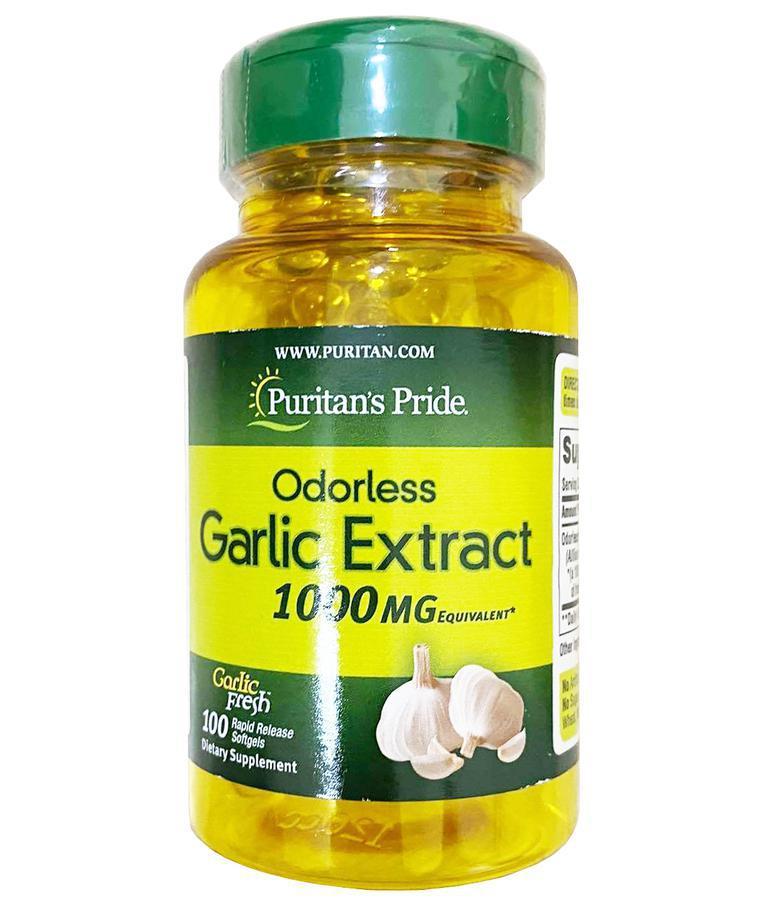 Tinh dầu tỏi Puritan's Pride Odorless Garlic