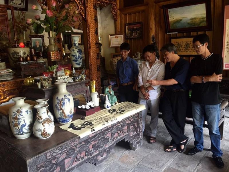 Tô Thanh Sơn là nghệ nhân ưu tú của nghề gốm Bát Tràng - Gia Lâm - Hà Nội