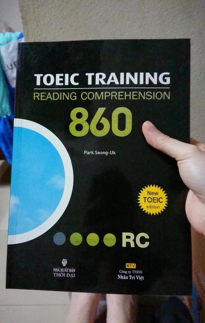 Cuốn sách TOEIC Training Comprehension 860 được các chuyên gia đánh giá rất cao và khuyên dùng cho các bạn muốn chinh phục level cao nhất trong kỳ thi TOEIC