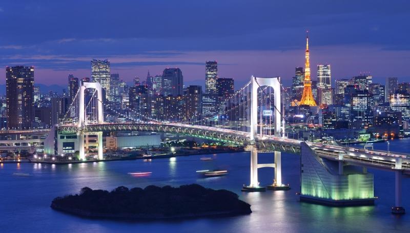 Tokyo lung linh huyền ảo bên cạnh bờ biển