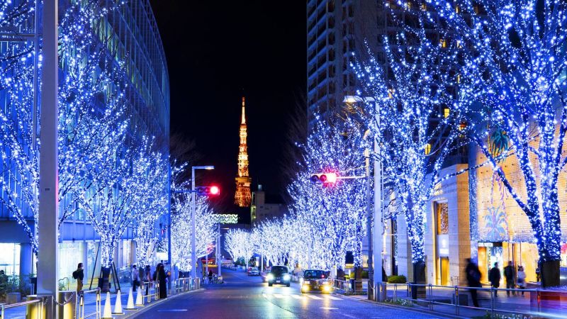 Giáng sinh ở Tokyo, Nhật Bản