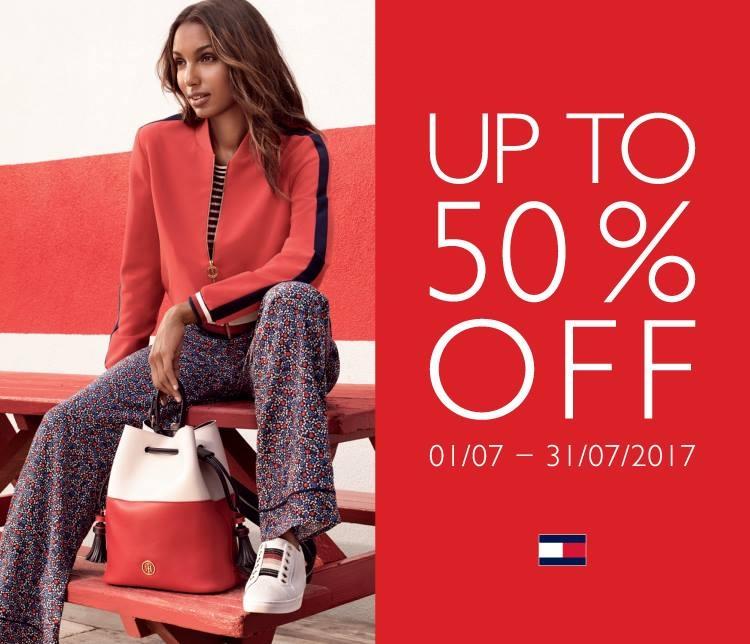 Tommy Hifiger up to 50% off