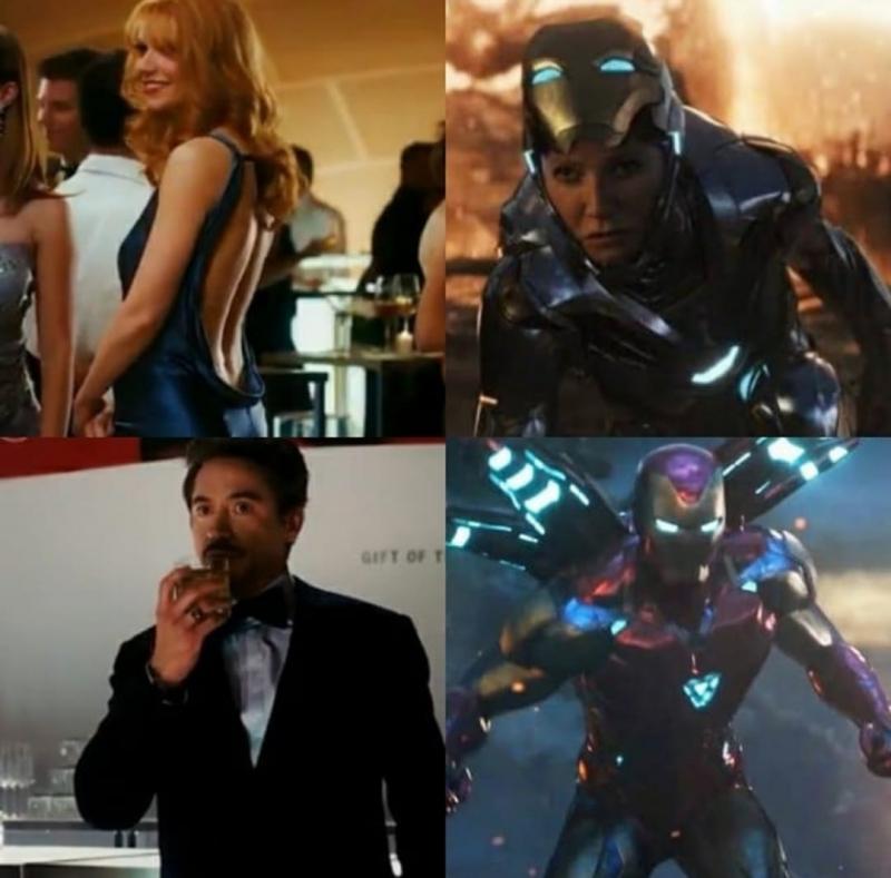 Tony Stark (Iron Man) & Pepper Potts
