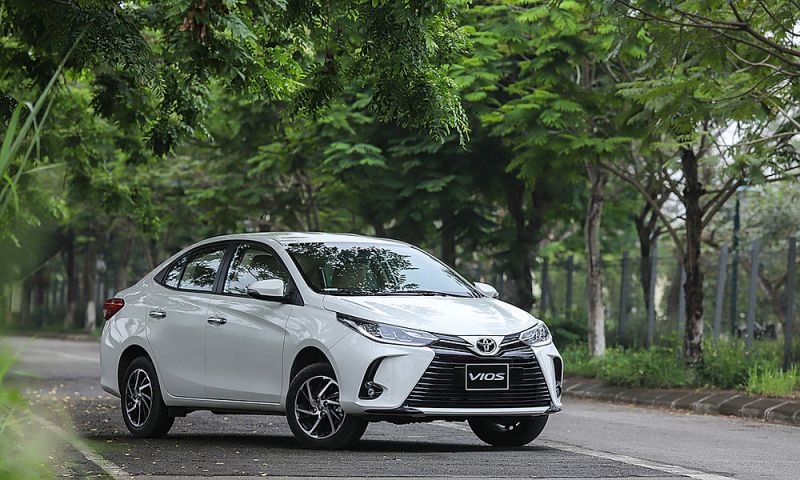 Toyota Vios đạt doanh số lên đến 1.496 xe