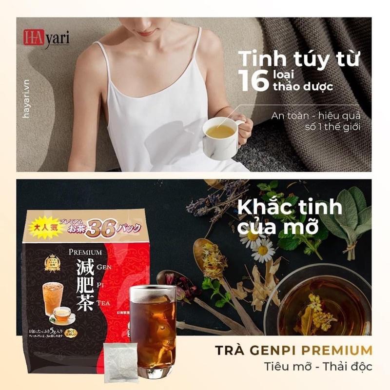 Trà giảm cân Premium Genpi Tea Hayari