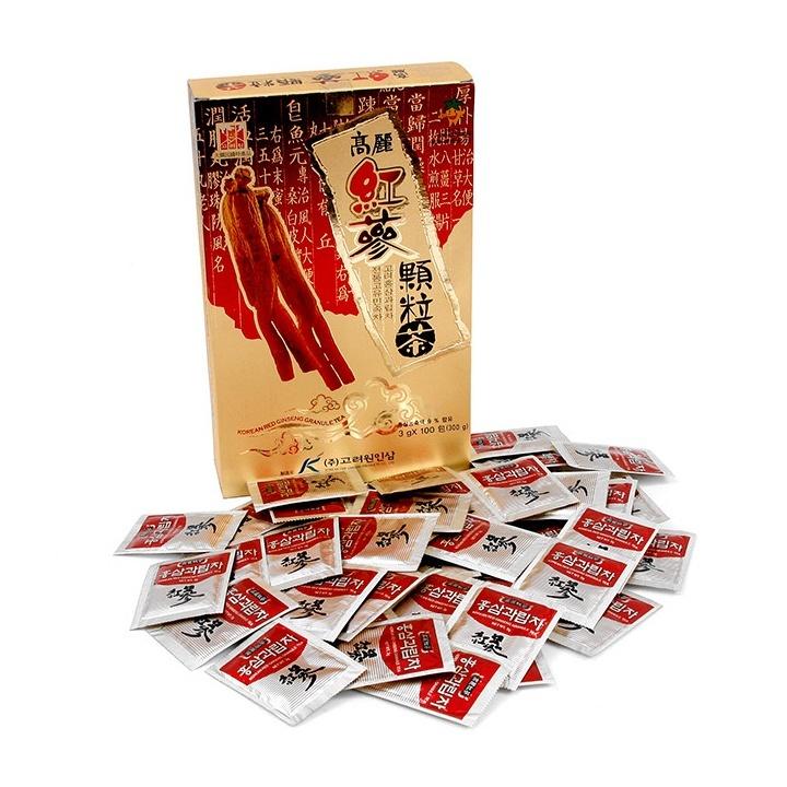 Trà hồng sâm Chong Kun Dang Korean Red Ginseng Granule Tea