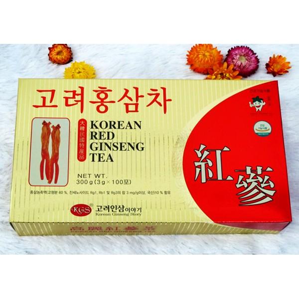 Trà hồng sâm Hàn Quốc KGS dạng gói tiện lợi