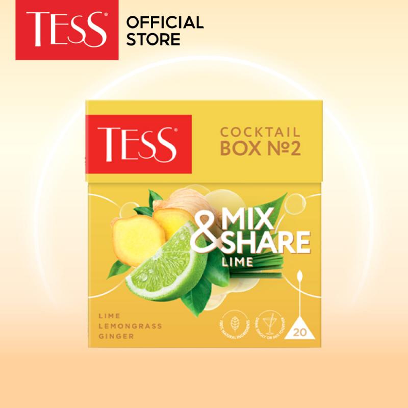 Trà ô long Tess Mix and Share vị chanh