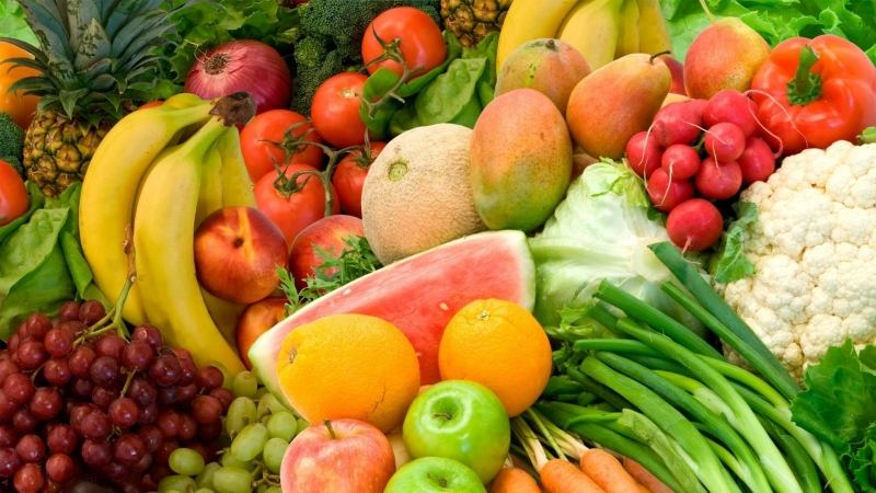 Trái cây và rau củ giàu chất chống oxy hóa