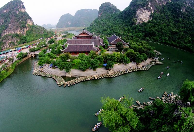 Quần thể Tràng An - Khu sinh thái được UNESCO công nhận.
