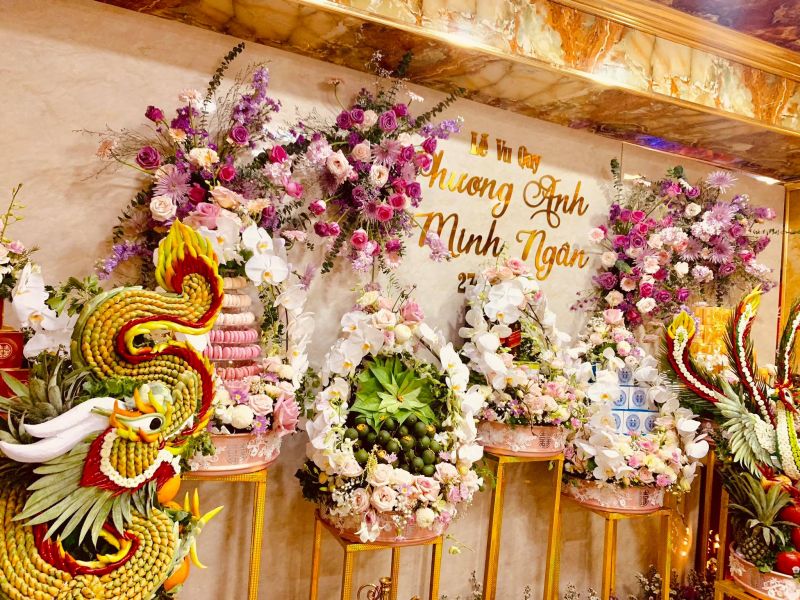 Trang trí cưới hỏi Biên Hòa (Dịch vụ cưới Hạnh Phúc)