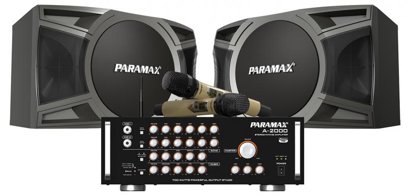 Trọn bộ karaoke & nghe nhạc PARAMAX CBX-2000