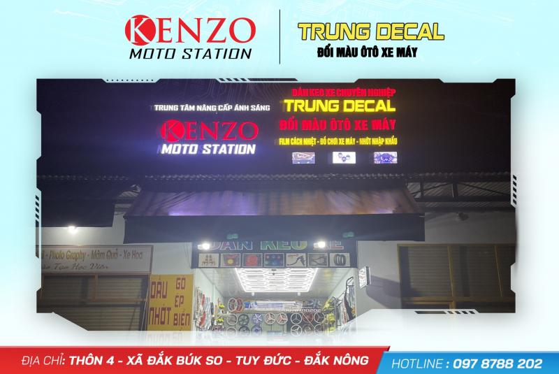 Trung Decal Shop - Kenzo Moto Station