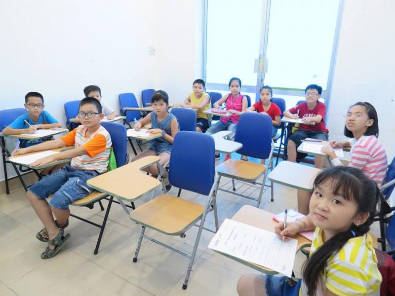 Lớp học tiếng Anh dành cho thiếu nhi tại trung tâm