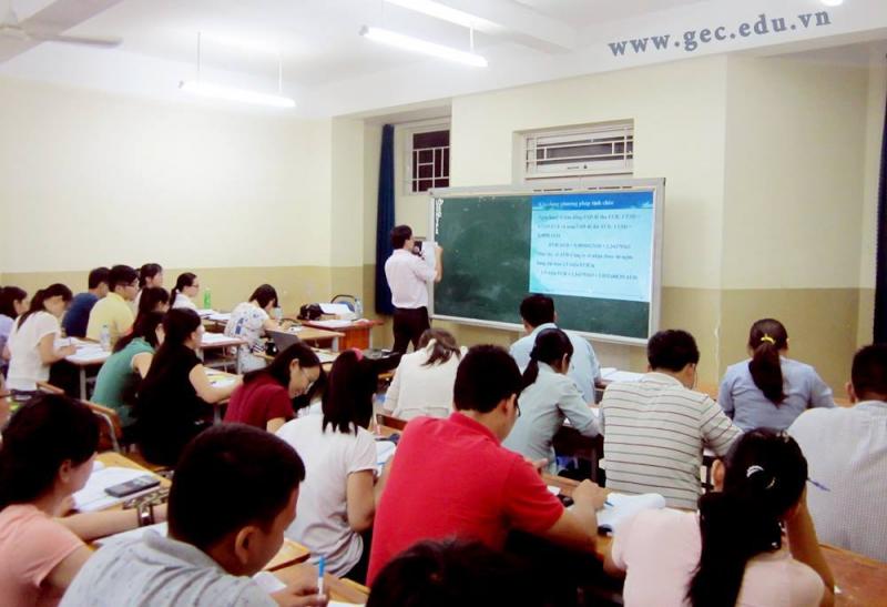 Lớp học kế toán tại Trung tâm GEC