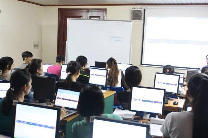 Lớp học của trung tâm đào tạo kế toán Đà Nẵng