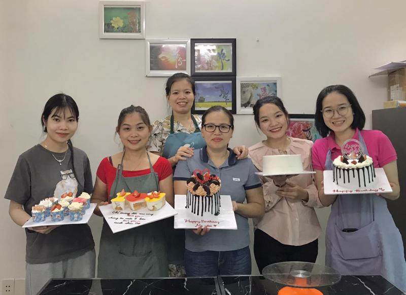 Khóa học làm bánh tại Trung tâm đào tạo Thành Công Việt