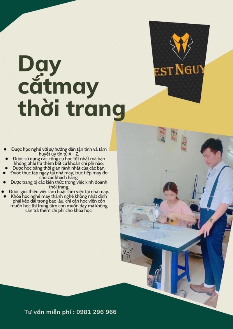 Trung tâm dạy cắt may Vest Nguyễn