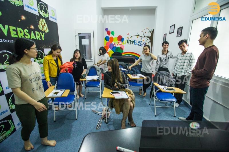 Với mỗi tiết học tại Edumesa, các học viên được tiếp cận với các phương pháp luyện thanh hoàn toàn mới