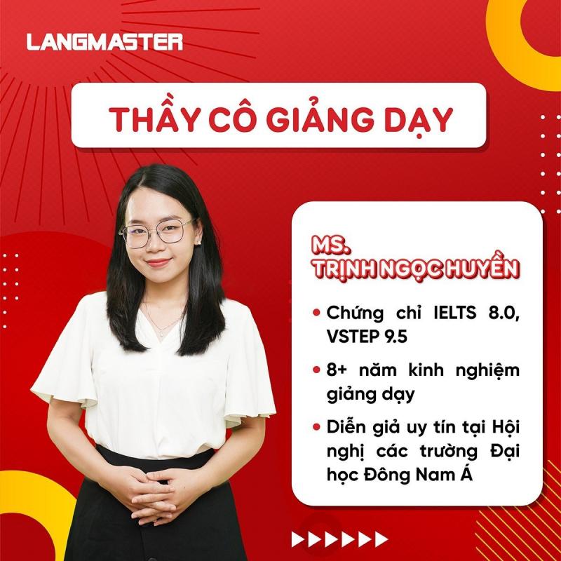 Trung tâm Langmaster - địa chỉ học tiếng anh cho người mới bắt đầu tại Hà Nội