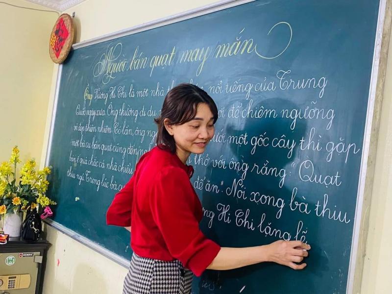 Trung tâm luyện viết chữ đẹp Cô Sang