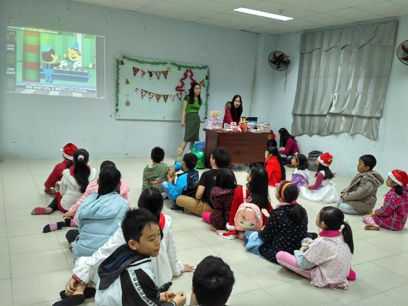 Lớp học tại Trung tâm Ngoại ngữ Đà Nẵng