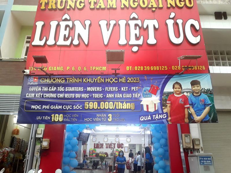 Trung tâm Ngoại ngữ Liên Việt Úc