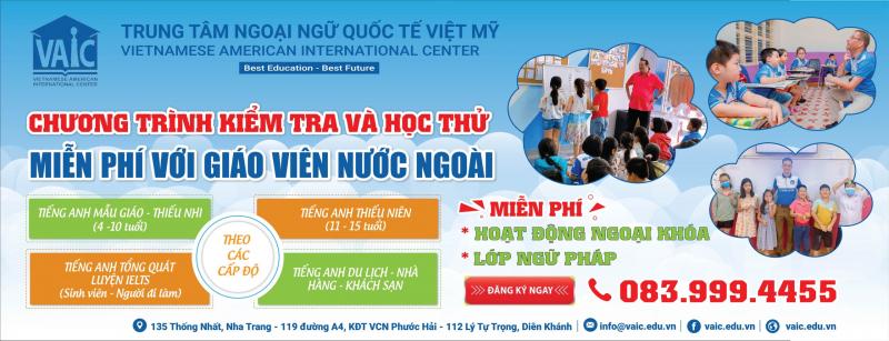 Trung tâm Ngoại ngữ Quốc tế Việt Mỹ - VAIC