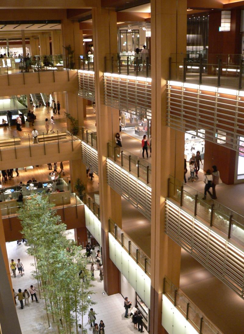 Trung tâm thương mại Tokyo Midtown Galleria, Tokyo, Nhật Bản