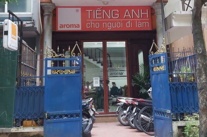 Trung tâm tiếng anh Aroma - địa chỉ học tiếng anh cho người mới bắt đầu tại Hà Nội