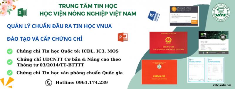 Trung tâm Tin học Học viện Nông nghiệp Việt Nam
