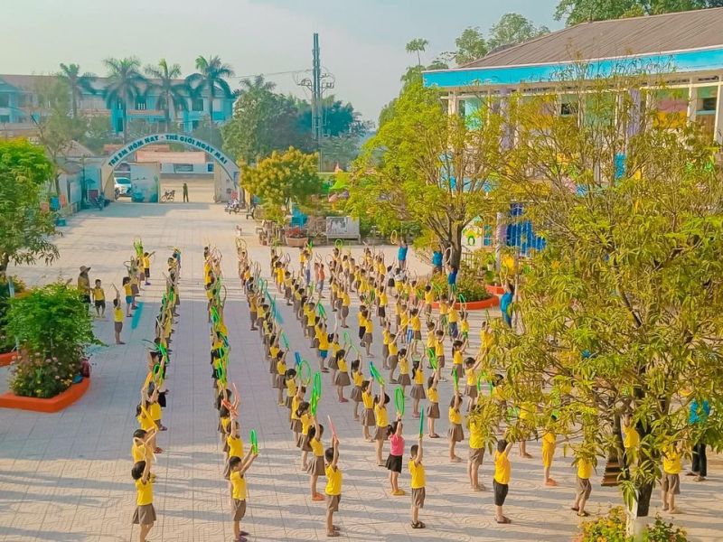 Trường Mầm Non Thị Trấn Đô Lương - Nghệ An
