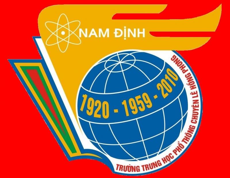 Logo trường THPT chuyên Lê Hồng Phong- Nam Định.