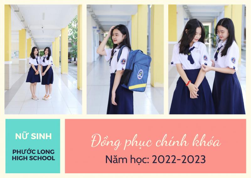 Đồng phục nữ trường THPT Phước Long