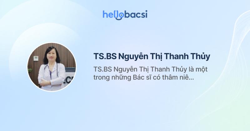TS.BS Nguyễn Thị Thanh Thủy